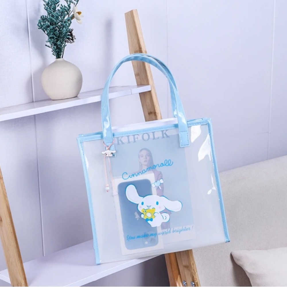 Sanrio Cinnamoroll Clear Tote Bag